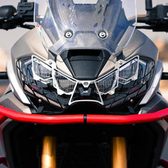 Moto Torque Spider Head Light Grill for TVS Apache RTX 300