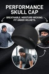 Lone Ranger Koolz Cooling Skull Cap Helmet Liner for Riders
