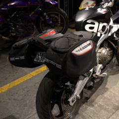Hyperrider Saddle Stay for Aprilia RS 457 rear seat and luggage rack mounting bracket