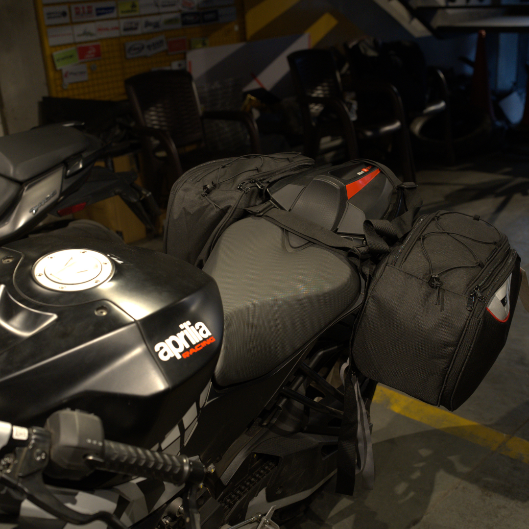 Hyperrider Saddle Stay for Aprilia RS 457 rear seat and luggage rack mounting bracket