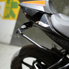 Hyperrider Saddle Stay for Aprilia RS 457 rear seat and luggage rack mounting bracket