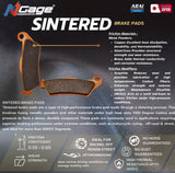 NGAGE Sintered Front Brake Pad for Harley Davidson Street 750 HBS 164