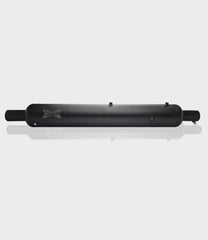 MotoTorque Replica Black BS4 Performance Exhaust for Royal Enfield Motorcycles