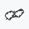 Legundary Custom Honda NX500 Aviator Saddle Stay Black Side Box Mount Mild Steel