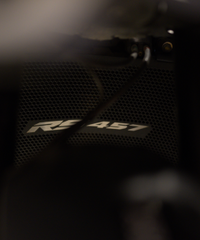 Hyperrider Radiator Guard for Aprilia RS 457 premium radiator protection and airflow