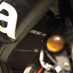 Hyperrider Radiator Guard for Aprilia RS 457 premium radiator protection and airflow