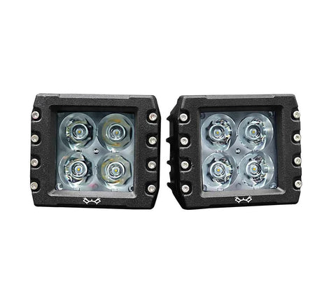 Maddog Delta Auxiliary LED Lights 6400 Lumens for Motorcycle with 250m Beam and IP67 Waterproof Design