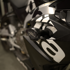 Hyperrider Frame Slider for Aprilia RS 457 motorcycle crash and frame protection