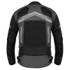 BBG Marshal motorcycle riding jacket with CE Level 2 armour in Black, Neon and Red