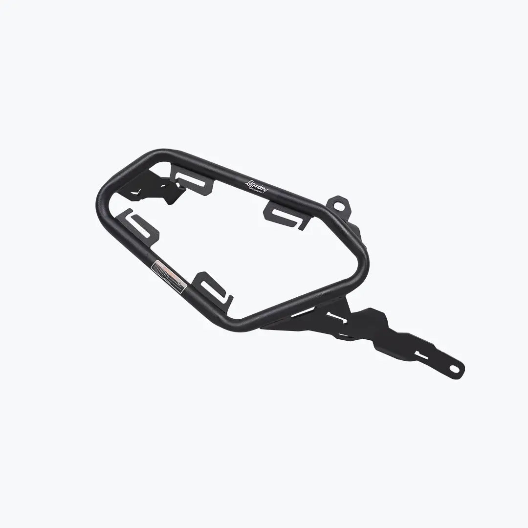 Legundary Custom Honda NX500 Aviator Saddle Stay Black Side Box Mount Mild Steel
