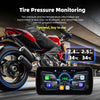 Sash Gears S7 Smart Riding Display with 6.25 inch touchscreen, wireless Apple CarPlay, Android Auto, dual 1080P cameras, GPS speed display and TPMS