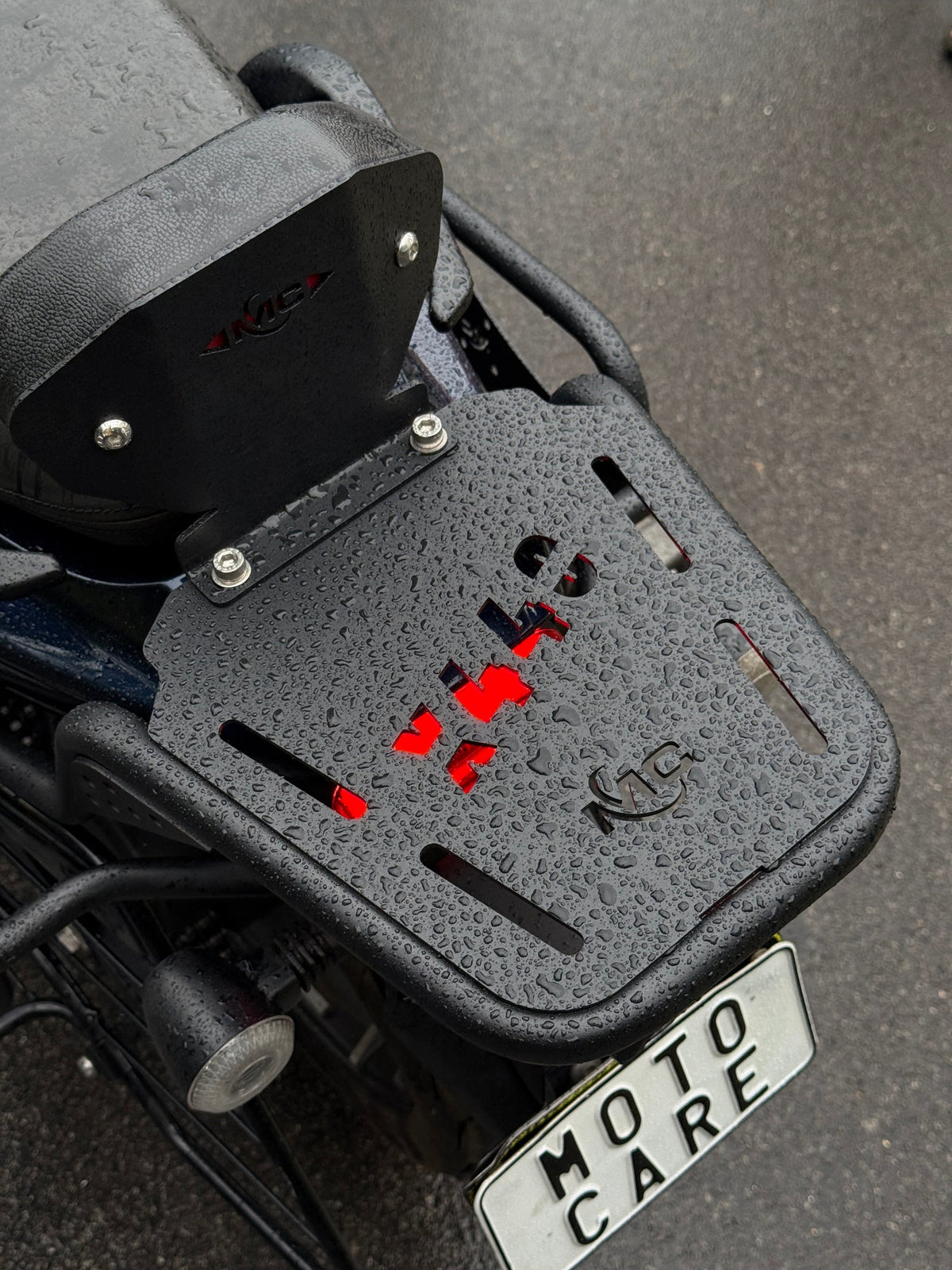 MotoCare Pipe Carrier Luggage Support for Harley Davidson X440T