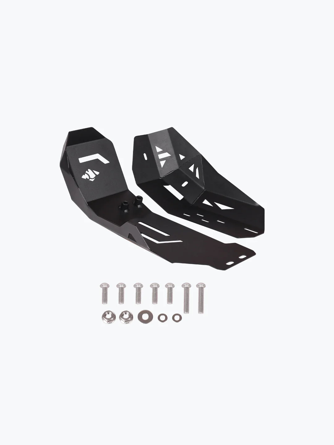 LEGUNDARY CUSTOM Himalayan 450 Vambrace Mild Steel Bash Plate Black Engine Guard