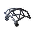 MotoCare 4 slider crash guard installed on TVS Apache RTR 160 side view
