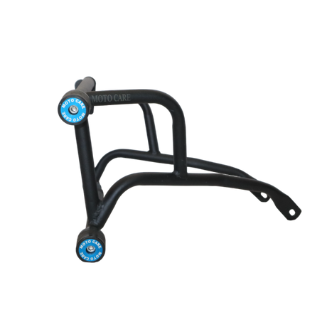 MotoCare 4 slider crash guard on Honda Hness CB350