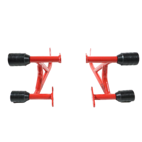 Pulsar NS200 crash guard red with 4 sliders MotoCare