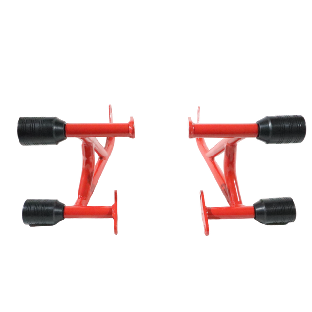 Pulsar NS200 crash guard red with 4 sliders MotoCare