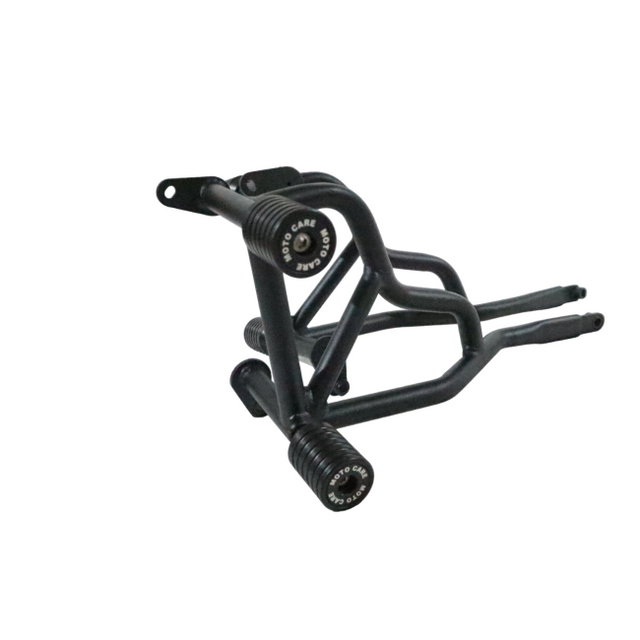 MotoCare 4 slider crash guard for Triumph Scrambler 400X adventure bike