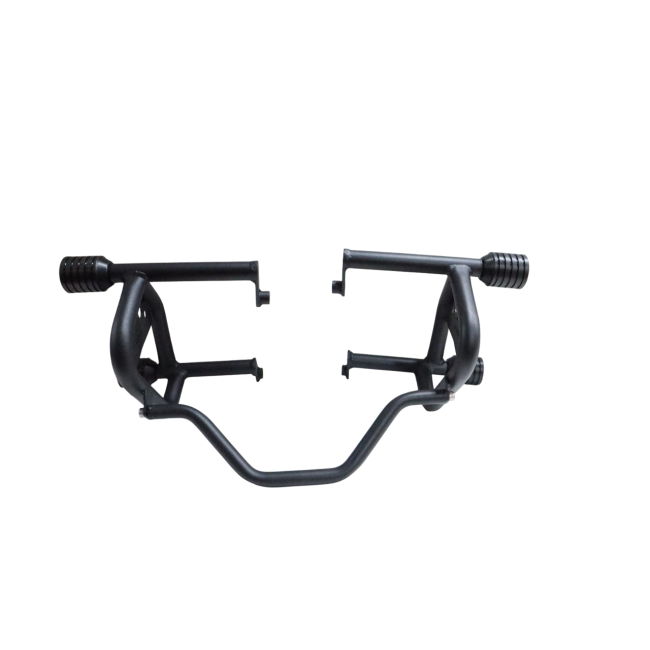 MotoCare 4 Slider Crash Guard with Name Plate for Royal Enfield Interceptor 650

