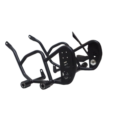 Motocare 4 Slider Crash Guard with Plate for Yamaha FZS 25