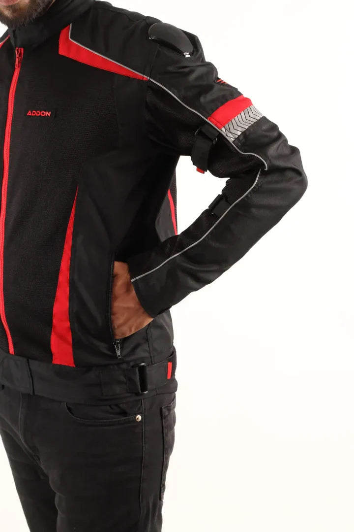 Addon Pro Max Jacket (Black Red)