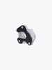 Legundary Custom Brogue Side Stand Base for Kawasaki Versys 650 Black Silver Stainless Steel Mild Steel Stand Enlarger Plate