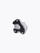 Legundary Custom Brogue Side Stand Base for Kawasaki Versys 650 Black Silver Stainless Steel Mild Steel Stand Enlarger Plate