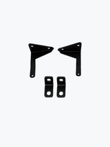 Legundary Custom Fort Knox Side Box Bolt-On Mounts for Kawasaki Versys 650 Black Mild Steel Pannier Rack
