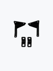 Legundary Custom Fort Knox Side Box Bolt-On Mounts for Kawasaki Versys 650 Black Mild Steel Pannier Rack