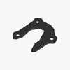 Legundary Custom Fortis Side Stand Base for Yamaha XSR 155 Black Silver Aluminium Mild Steel Stand Enlarger Plate