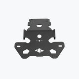 Legundary Custom Blitz Tail Tidy for Yamaha XSR 155 Black Mild Steel Fender Eliminator Number Plate Holder