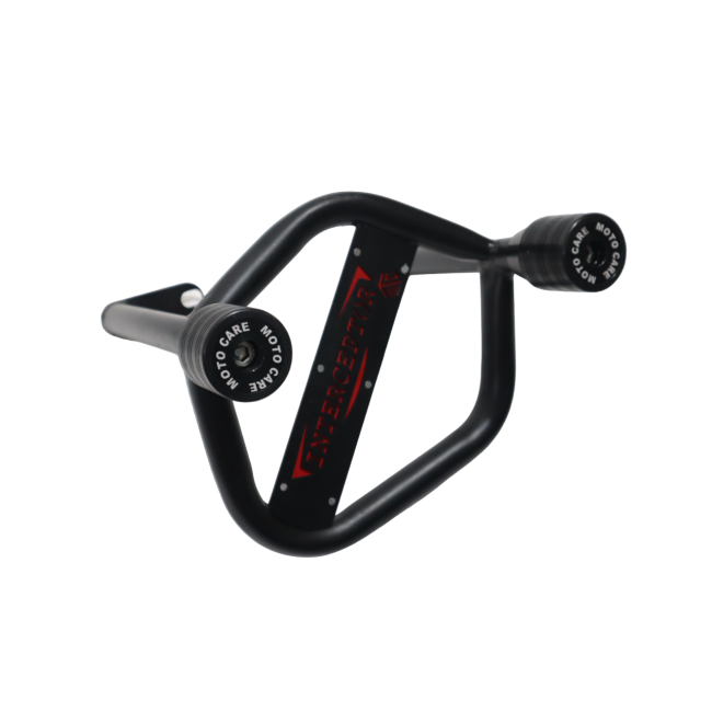 MotoCare 4 slider crash guard for Royal Enfield Interceptor 650