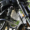 Legundary Custom Vector Radiator Grill for Yamaha XSR 155 Aluminium Silver Radiator Guard Protector