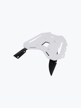 Legundary Custom Haulier Rear Carrier Silver for Kawasaki Versys 650 Aluminium Lightweight Luggage Rack