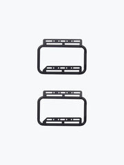 Legundary Custom Fort Knox Series SB 36L Aluminium Top Box Black Silver Motorcycle Luggage Storage Case