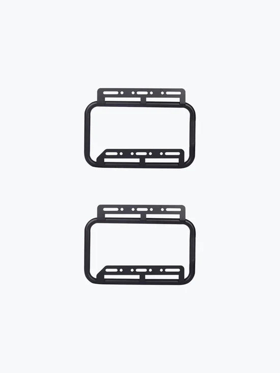 Legundary Custom Fort Knox Series SB 36L Aluminium Top Box Black Silver Motorcycle Luggage Storage Case