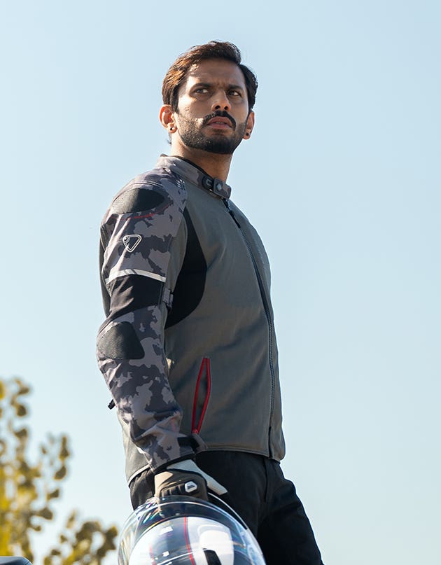 Royal Enfield Explorer Neo Grey Riding Jacket