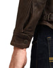 Royal Enfield Classic Leather Class AA Riding Jacket in Brown
