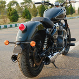 Rhino Racing Steel Pro SM-V3 full stainless steel OEM-type exhaust for Royal Enfield Super Meteor 650