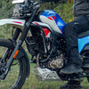 Legundary Custom Xplorer Crash Guard installed on Hero Xpulse 210 in black red and white color variants