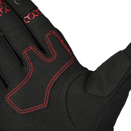 KORDA Adventure motorcycle riding gloves with D3O protection and SuperFabric palm slider