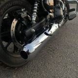 Rhino Racing Steel Pro SM-V3 full stainless steel OEM-type exhaust for Royal Enfield Super Meteor 650