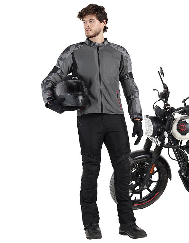 Royal Enfield Explorer Neo Grey Riding Jacket