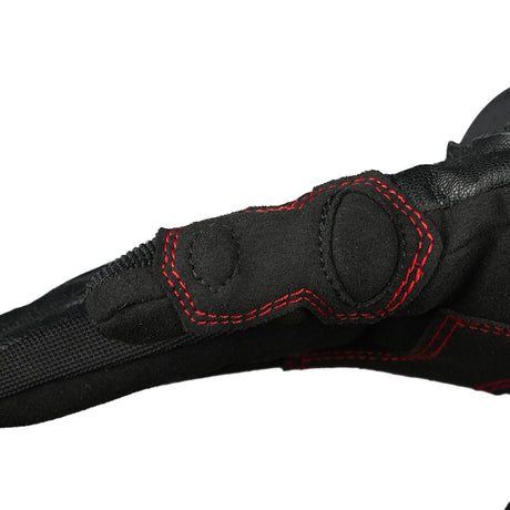 KORDA Adventure motorcycle riding gloves with D3O protection and SuperFabric palm slider