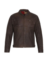 Royal Enfield Classic Leather Class AA Riding Jacket in Brown