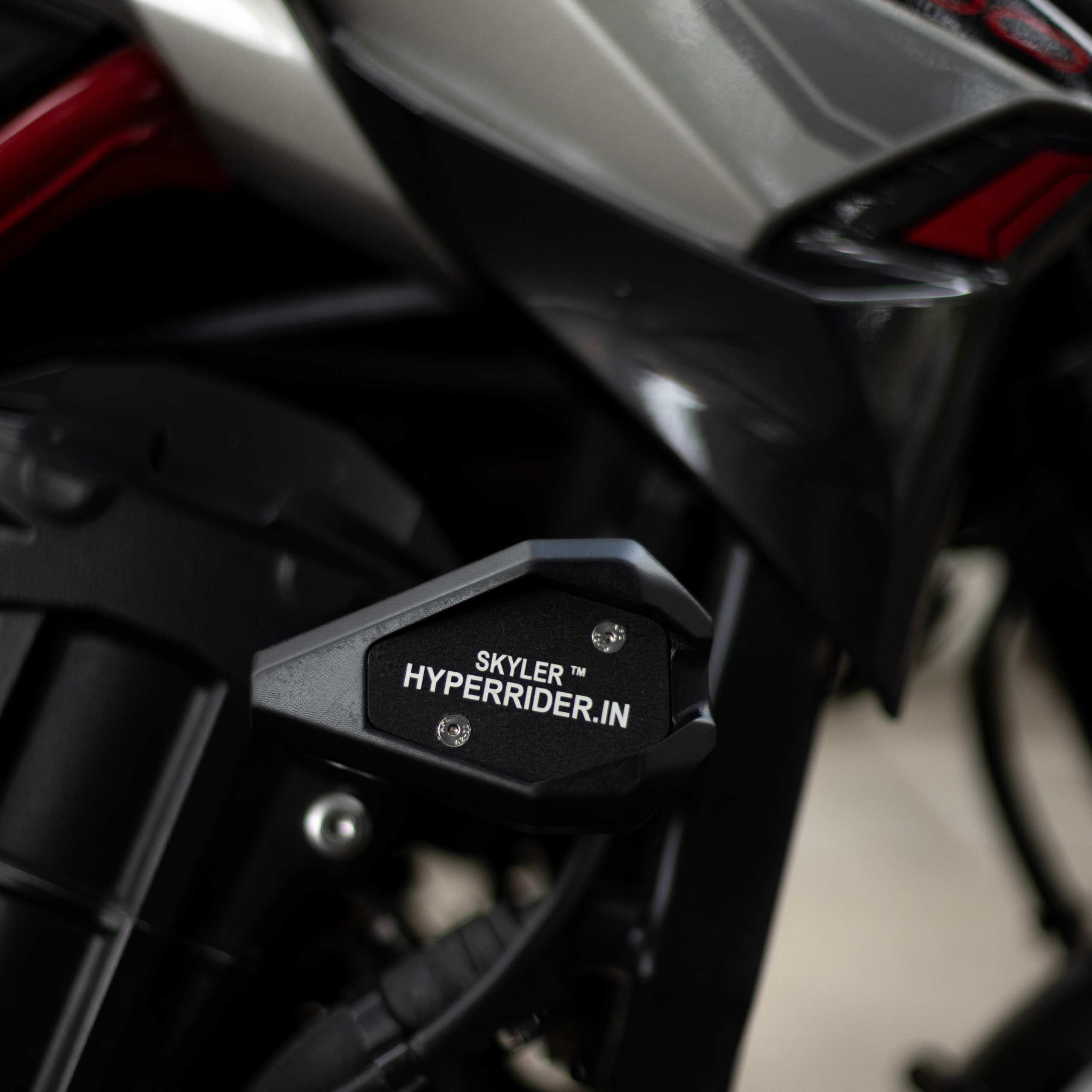 Hyperrider Premium Frame Slider for Kawasaki Z900 | Black Polyamide | Precision-Fit Crash Protection
