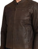 Royal Enfield Classic Leather Class AA Riding Jacket in Brown