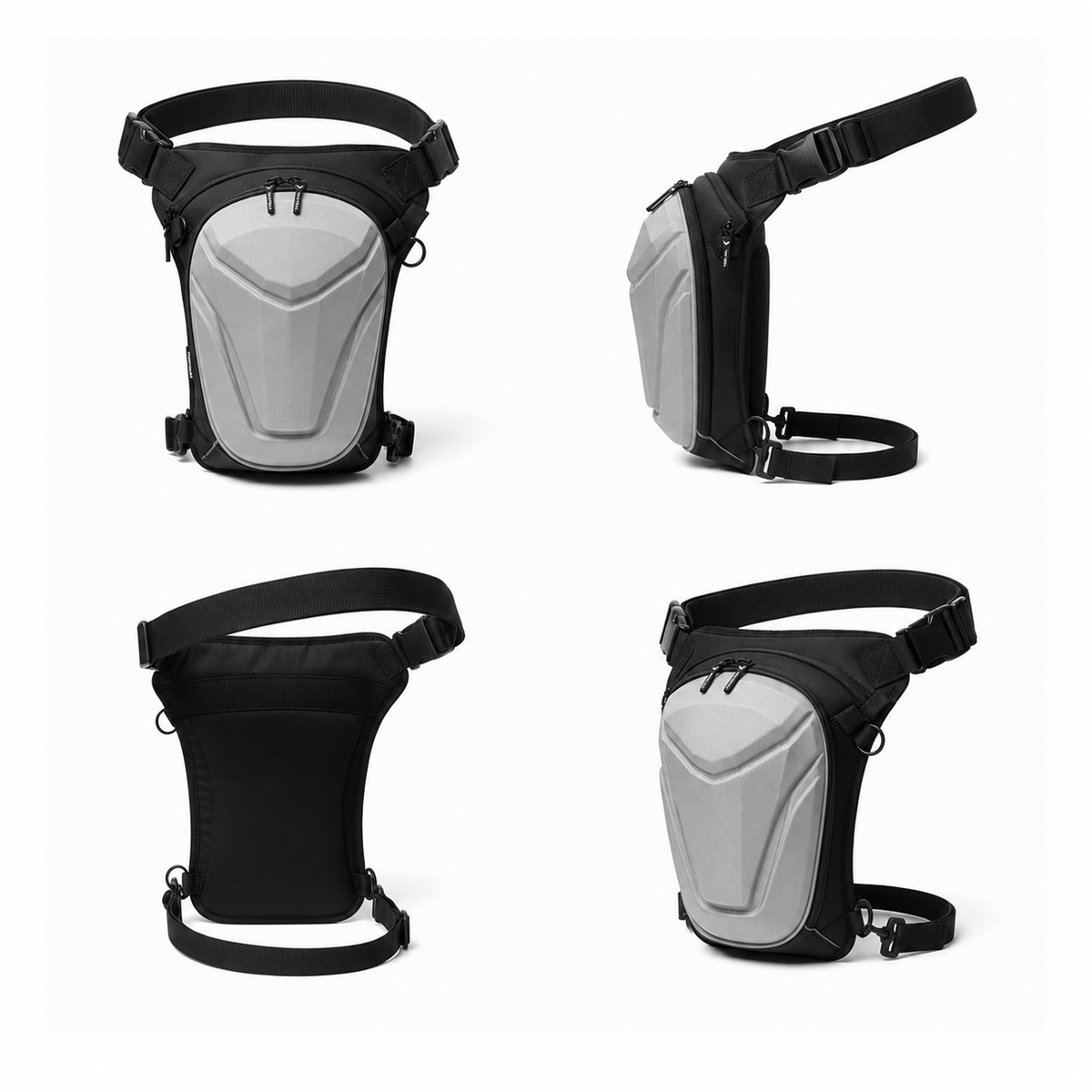Vantora ARC Thigh Bag 5L | Hard-Shell Water-Resistant Motorcycle Leg Bag