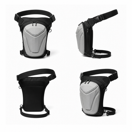 Vantora ARC Thigh Bag 5L | Hard-Shell Water-Resistant Motorcycle Leg Bag