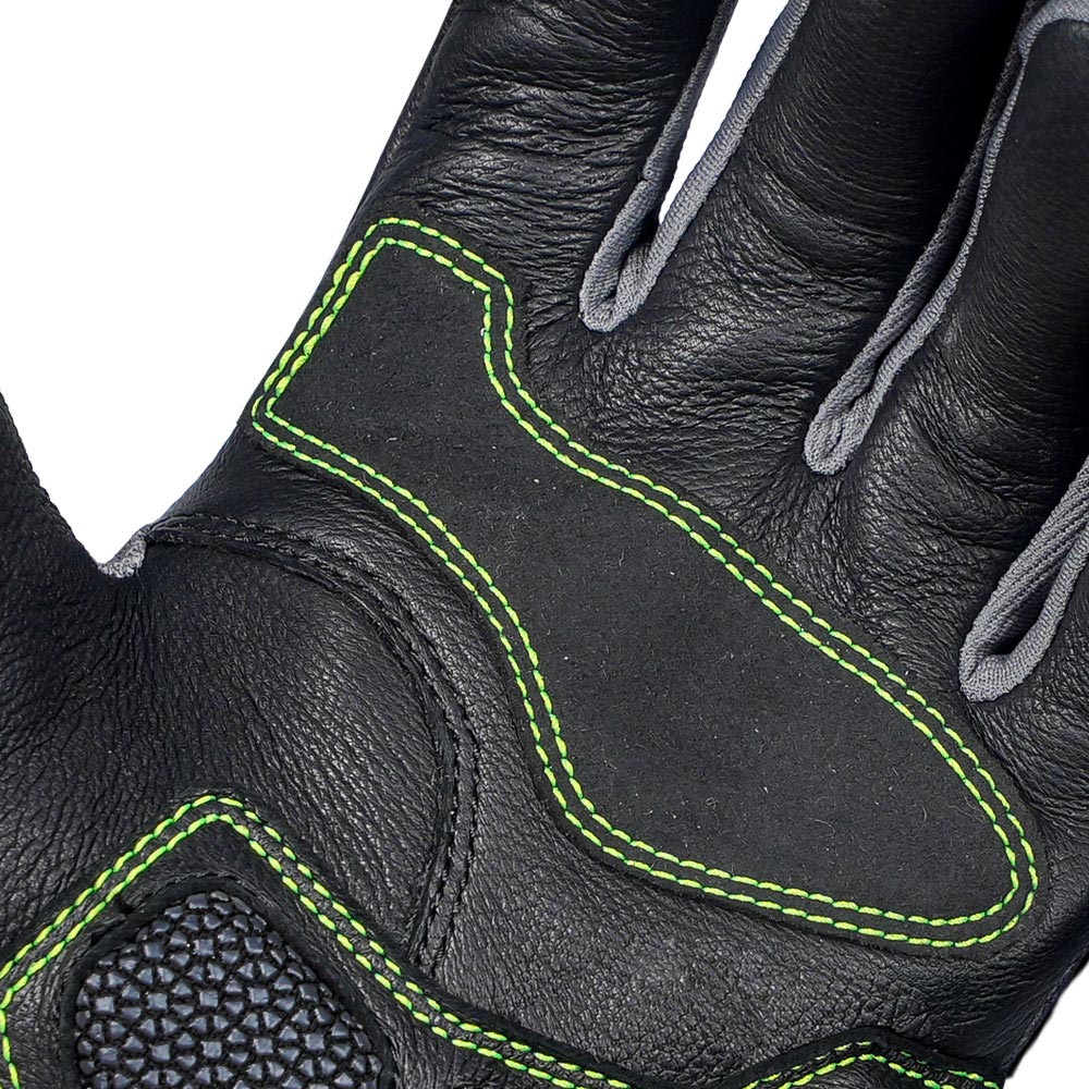 KORDA Adventure motorcycle riding gloves with D3O protection and SuperFabric palm slider